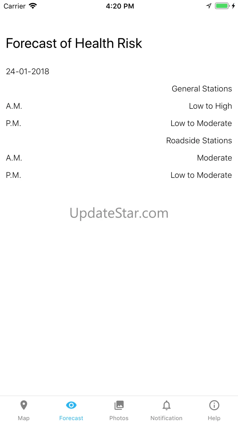 Hong Kong Air Quality AQI/AQHI 1.1.15