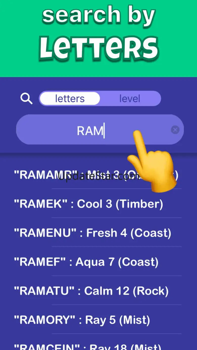 Cheat for Wordscapes Uncrossed 1.2.0