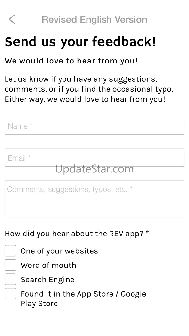 REV Bible App 1.4