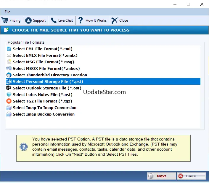 DailySoft PST to HTML Converter 6.2