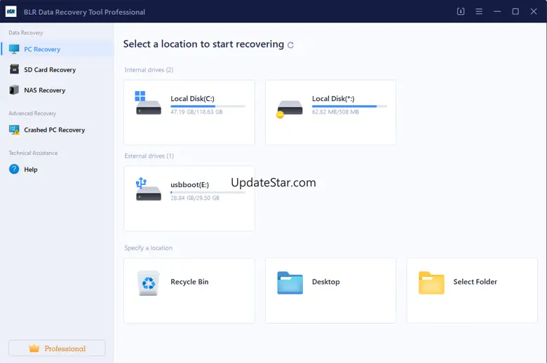 BLR Data Recovery Tool 17.0.0