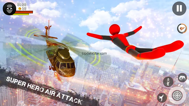 StickMan Rope Hero Spider Game 4.26