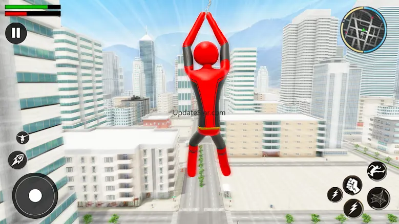 StickMan Rope Hero Spider Game 4.26