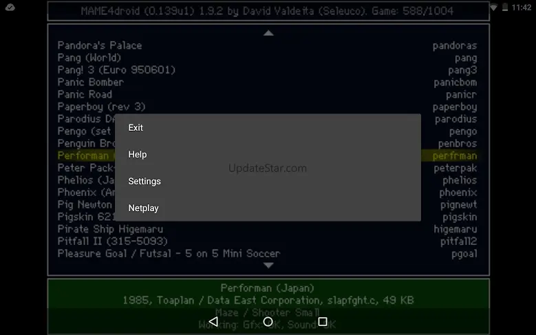 MAME4droid  (0.139u1) 1.16.9
