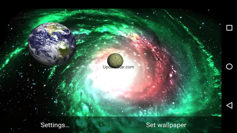 3D Galaxy Live Wallpaper 2.0010