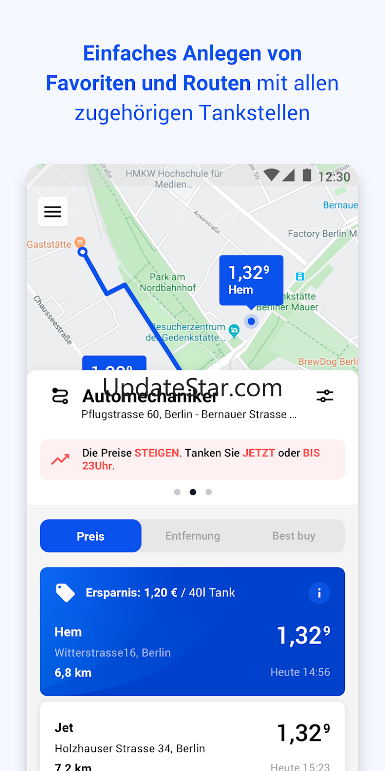 TankenApp mit Benzinpreistrend 3.2.0