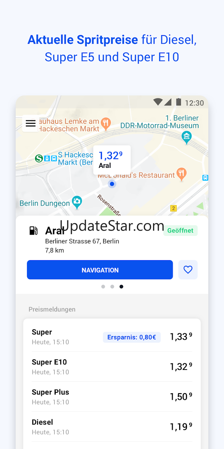TankenApp mit Benzinpreistrend 3.2.0