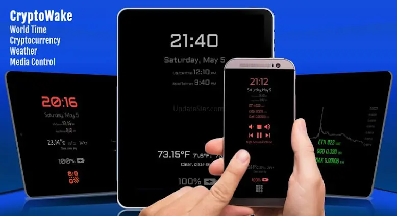 CryptoWake - Always On Display 5.05