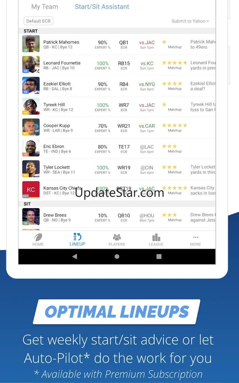 Fantasy Football My Playbook 2.9.1