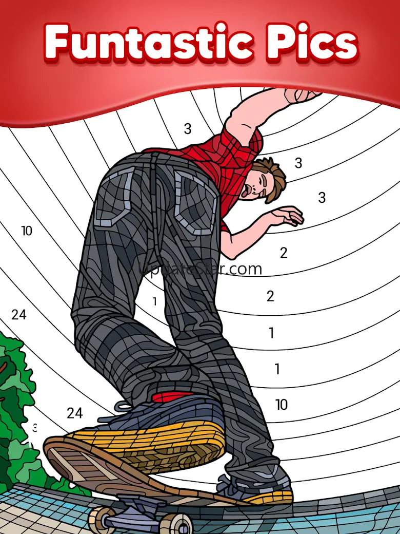 Color By Number - Color Match 1075