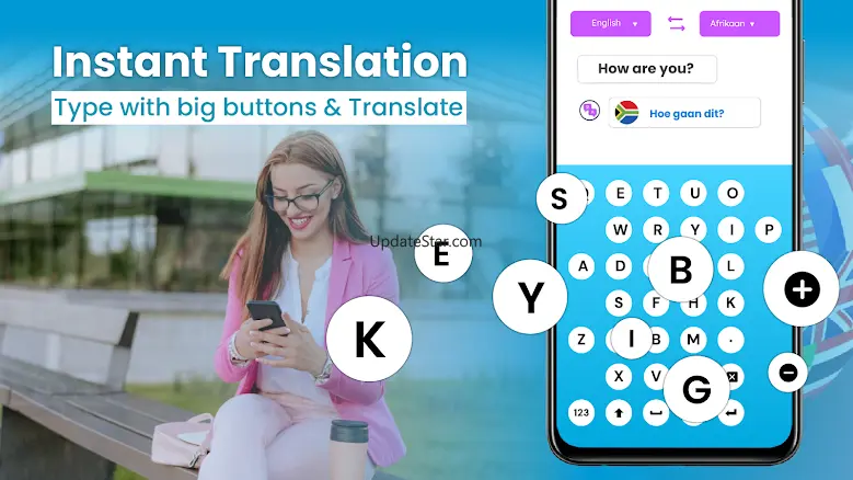 Big Buttons Typing Keyboard 3.05
