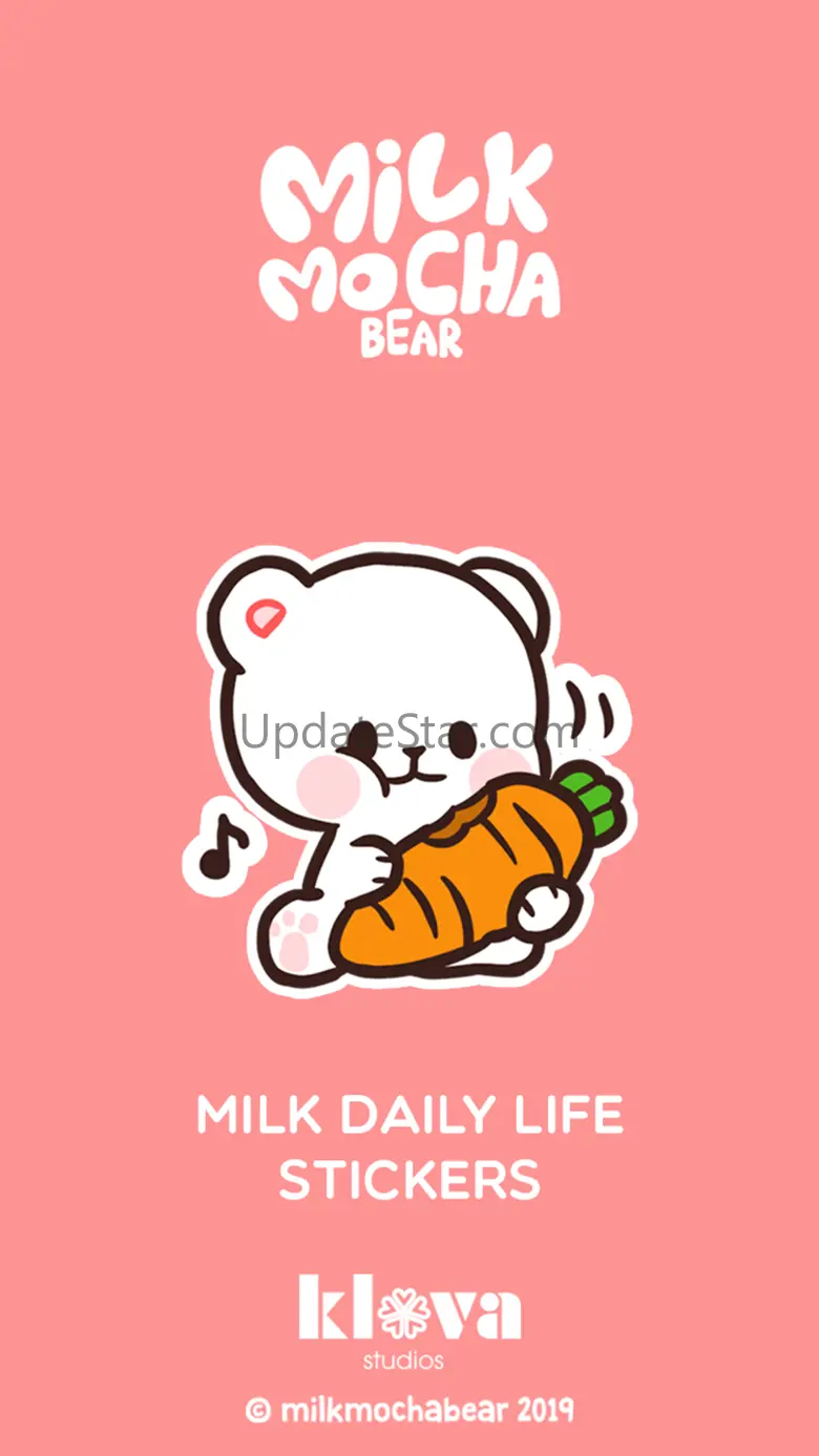 Milk Daily Life Stickers 1.0