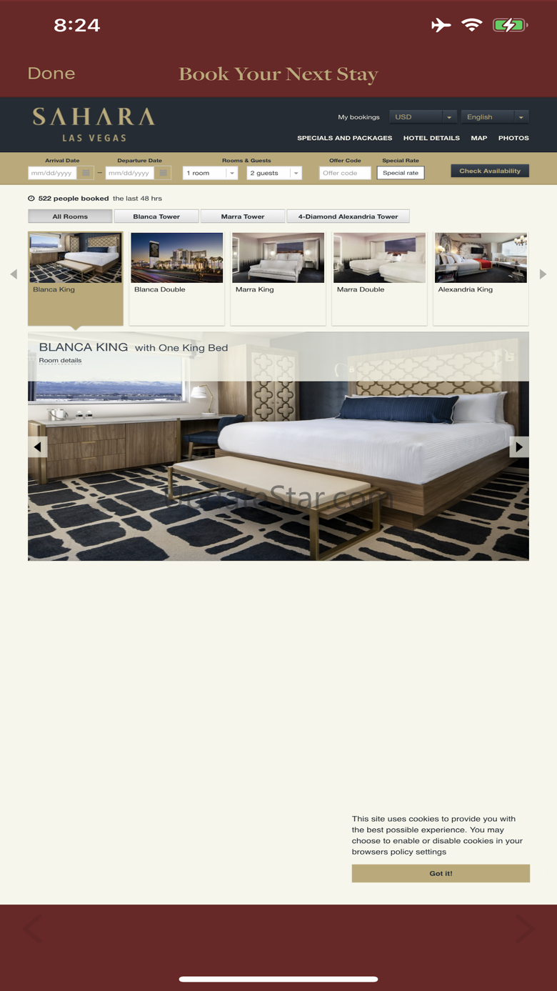 SAHARA Las Vegas 5.5.0