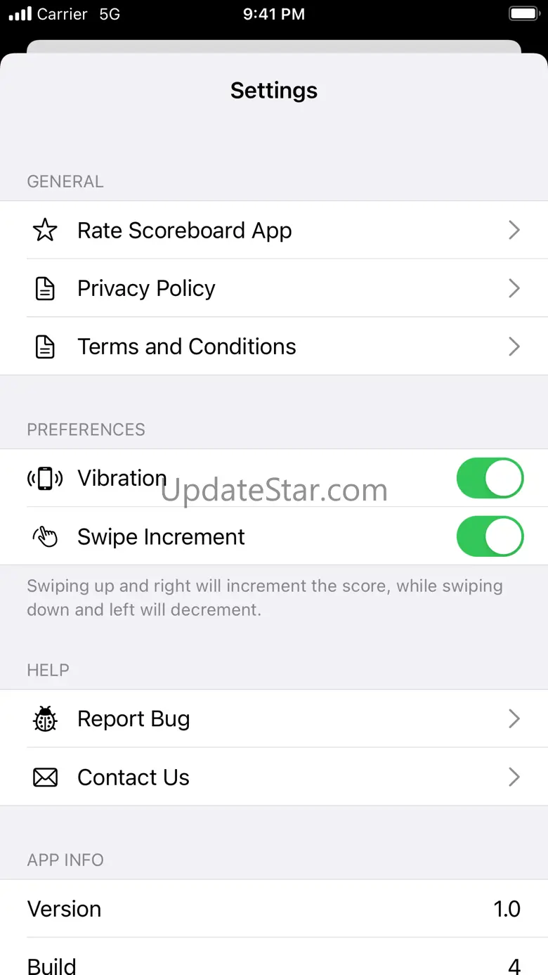Scoreboard Go - Keep Score 1.0.9