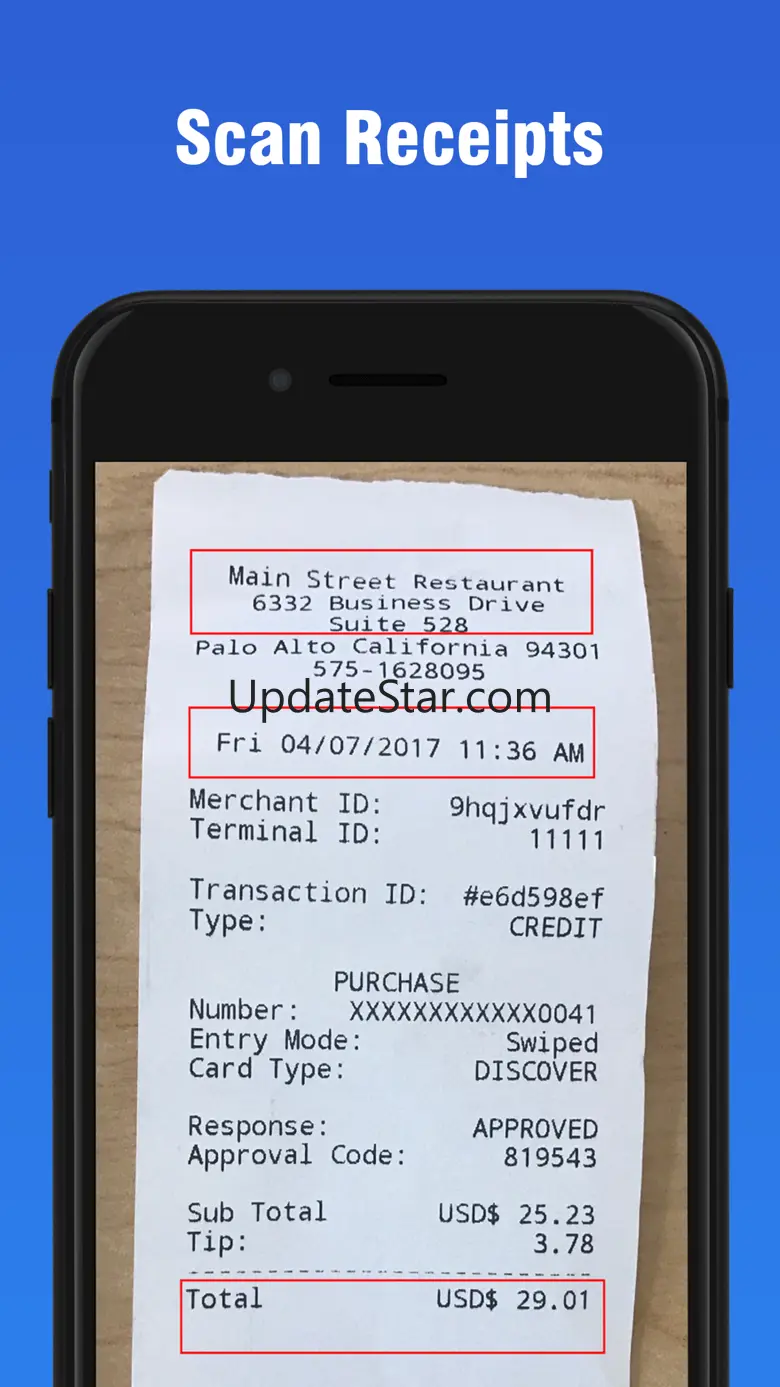 Checkbook Register: AI Scanner 3.7