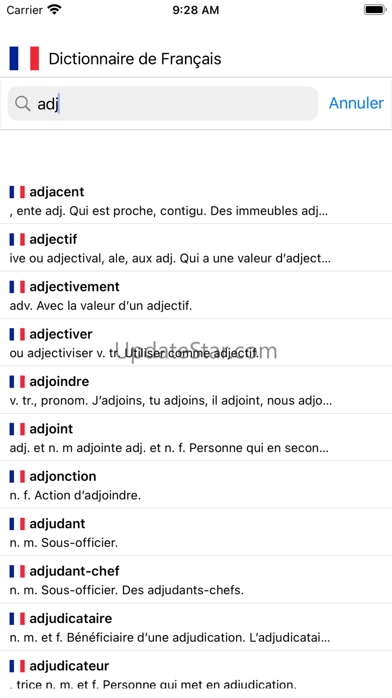 French - Dictionary 2.0