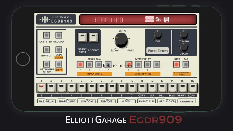 EGDR909 - 909 Drum Machine 2.0.3