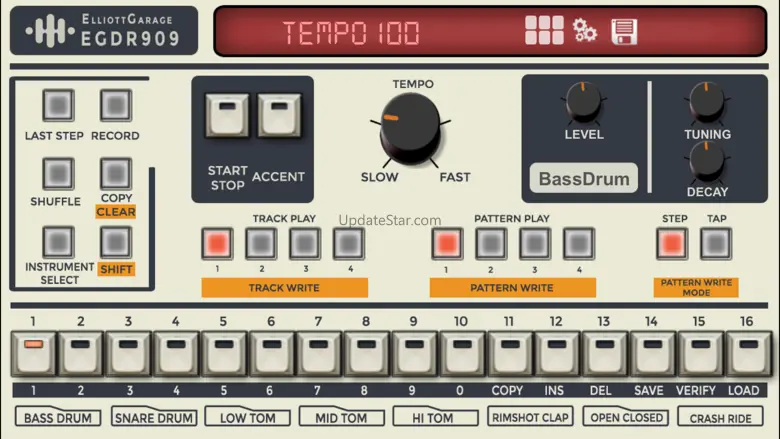 EGDR909 - 909 Drum Machine 2.0.3