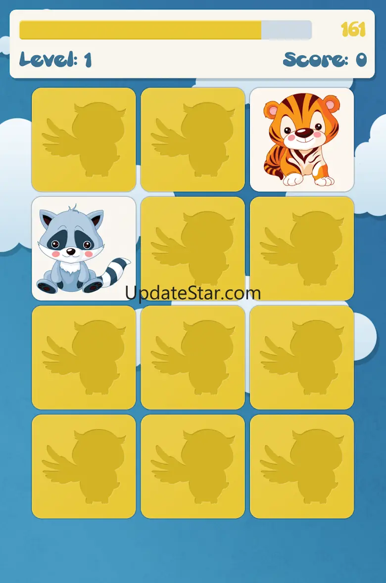 Animals memory game for kids 2.14