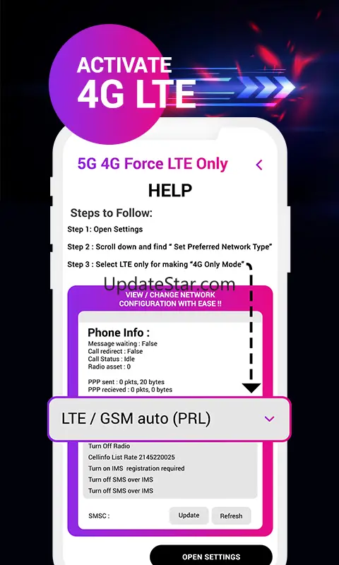 5G/4G Force LTE Only 21.14.17