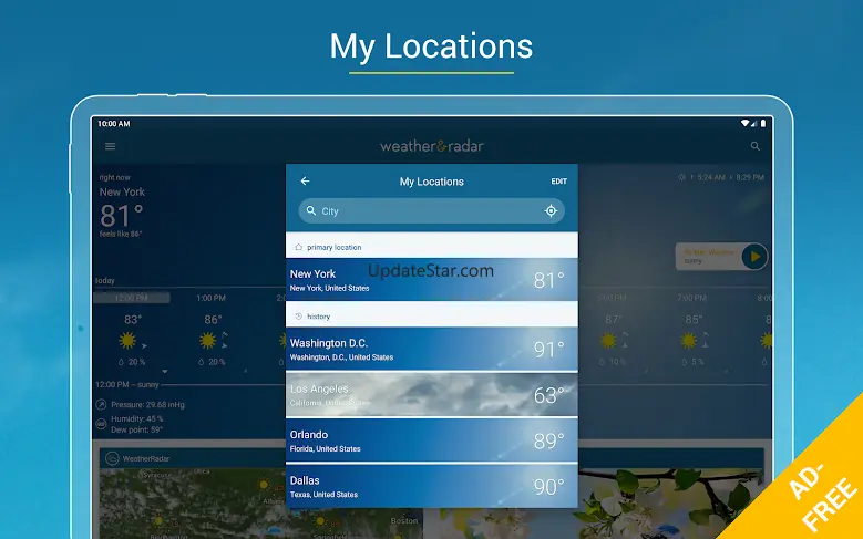 Weather & Radar USA - Pro 2025.10