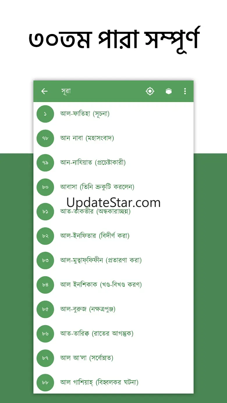 অর্থপূর্ণ নামায (সালাত) শব্দসহ ১.৪.৩
