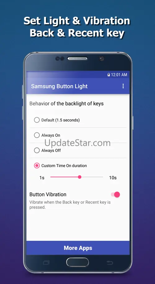 Galaxy Button Light Vibration 1.0.4