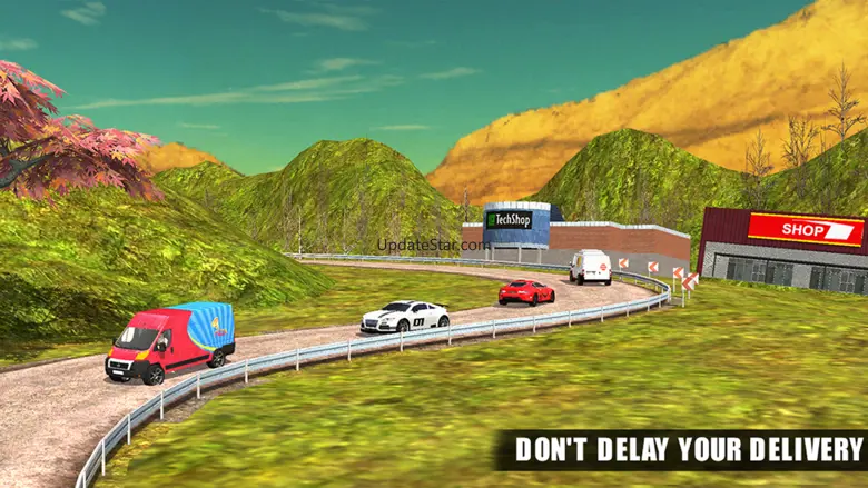 Pizza Delivery Van Simulator - City & Offroad Driving Adventure 1.1