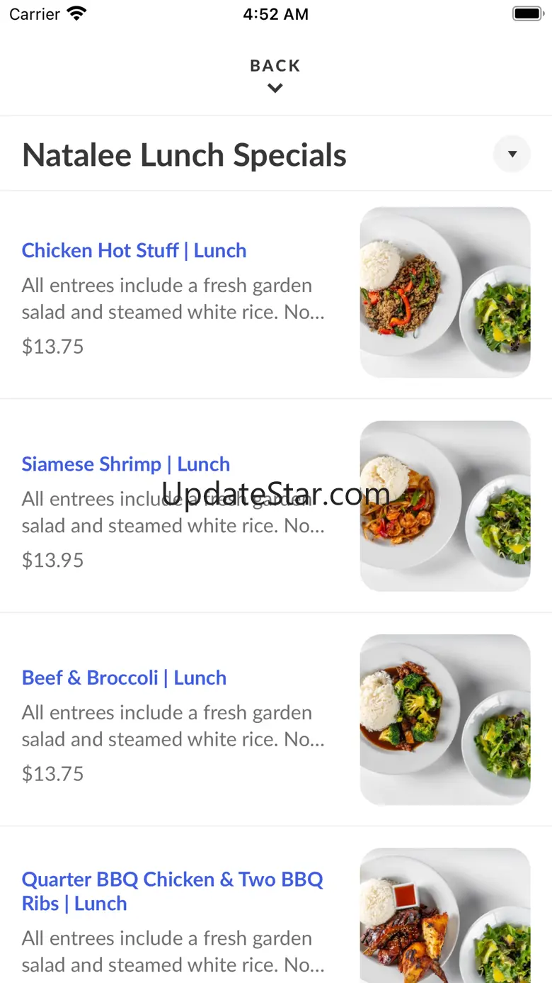Natalee Thai Cuisine 3.24.0