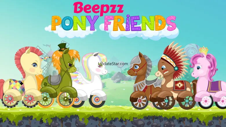 Pony game for girls. Kids game 3