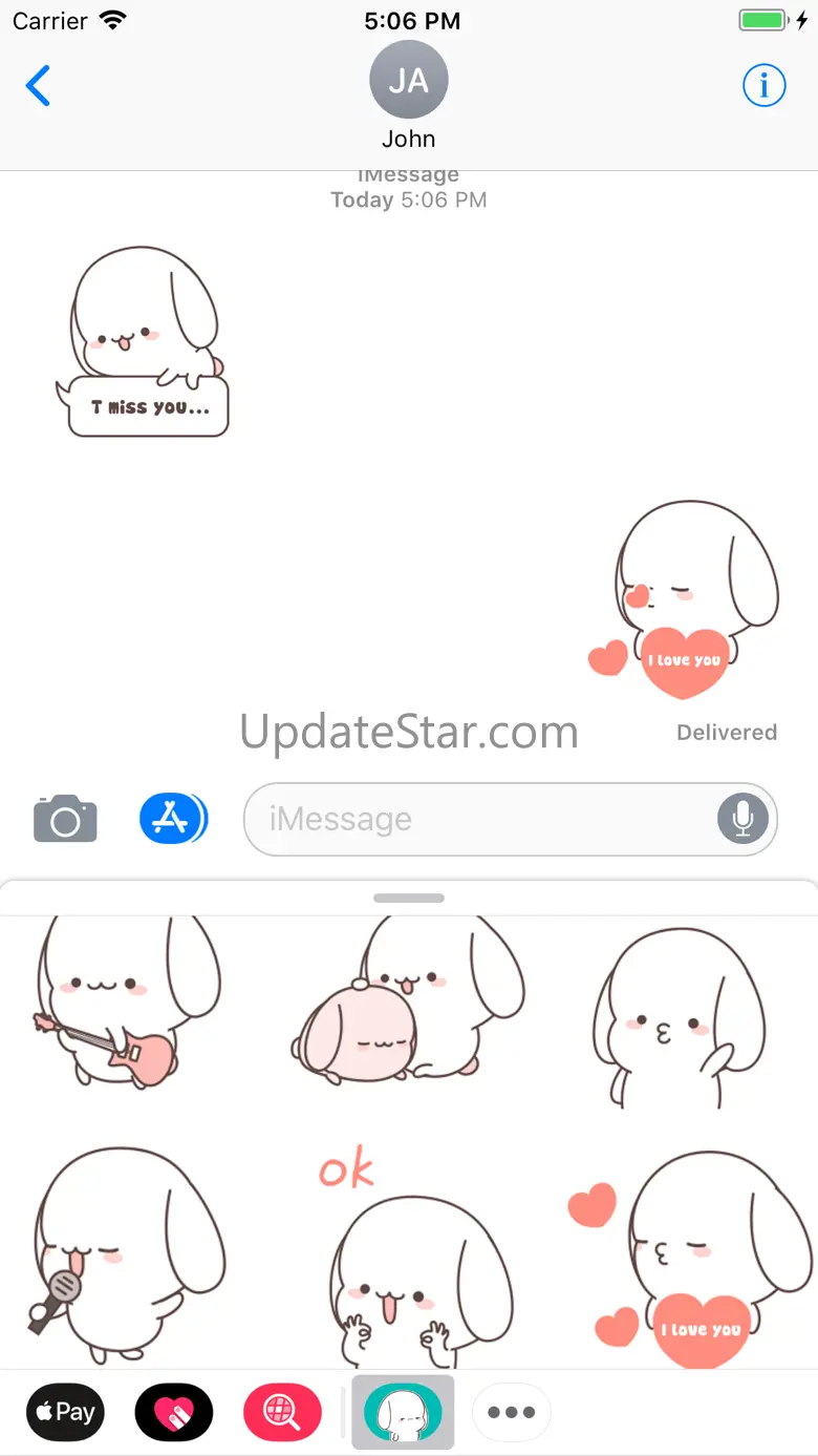 Chubby Dog Animated Stickers 1.0