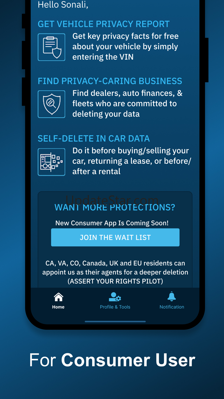 Privacy4Cars: delete car data 2.2.1