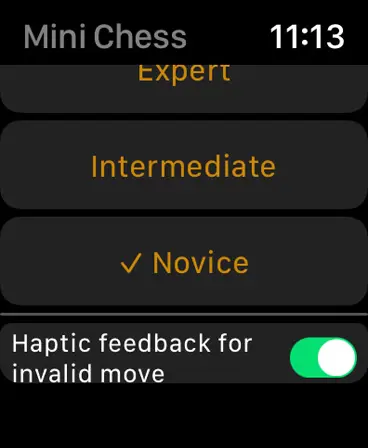 Mini Chess on Watch 2.0
