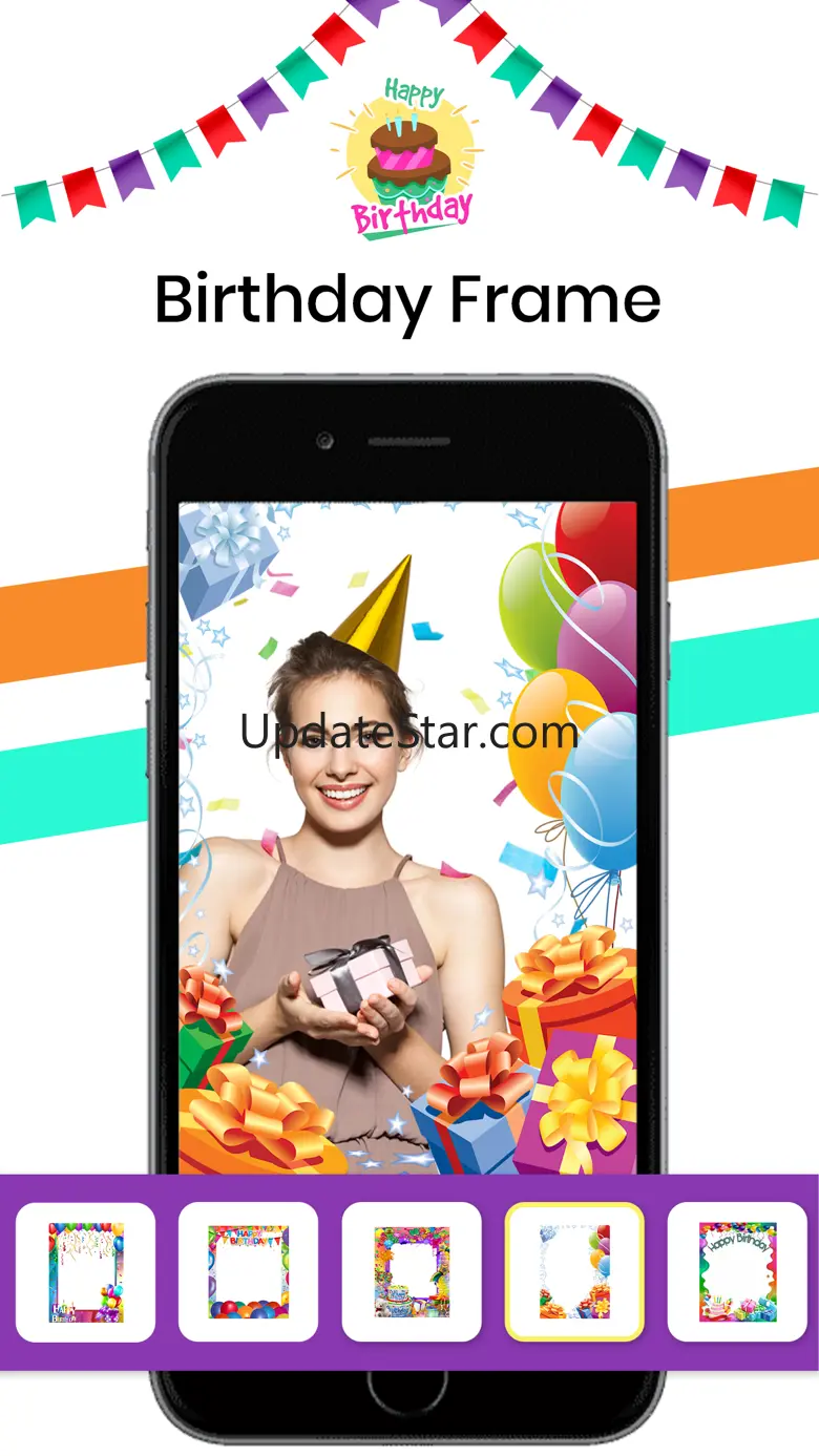 Birthday Stickers & Frames 1.2