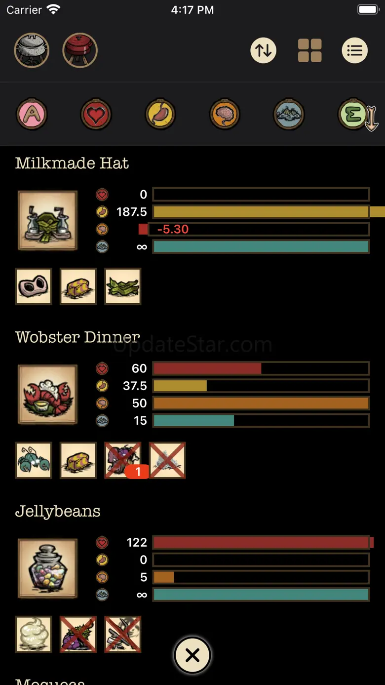 Don't Starve Cookbook 1.14
