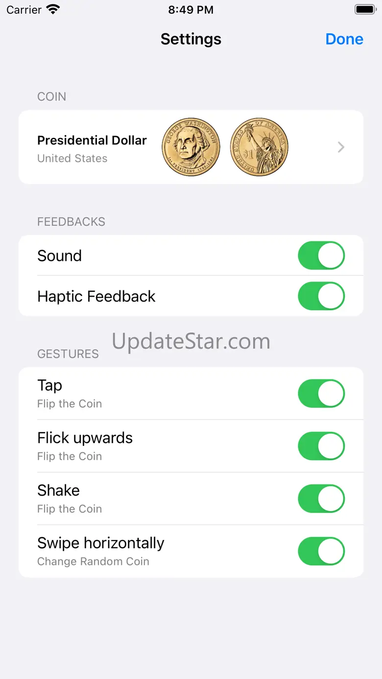 Coin Flip: Coin Toss Simulator 1.4.6