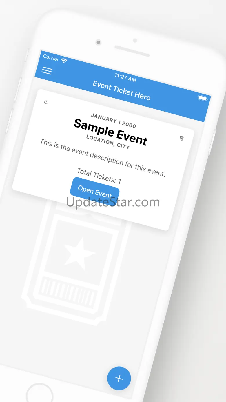 Event Ticket Hero: Create. Run 1.3.1