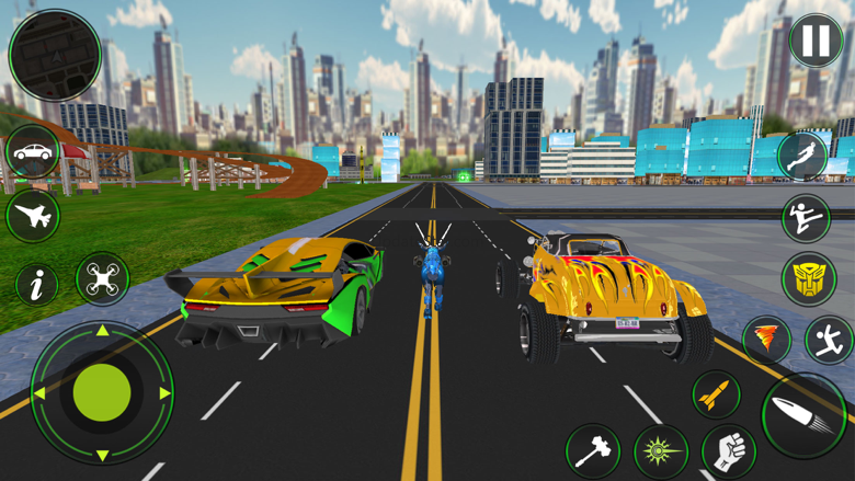 Goat Simulator Robot Car Games 1.0