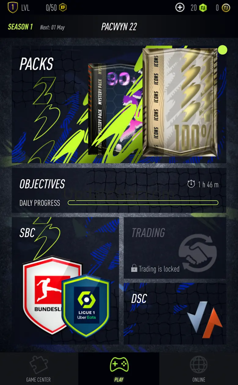 Pacwyn 22 Draft & Pack Opener 1.0.3