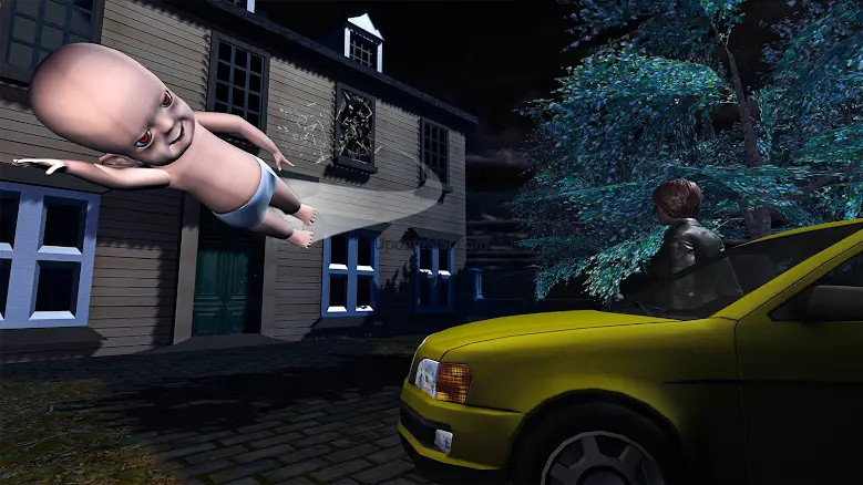 Evil Baby Haunted Horror House 2.4