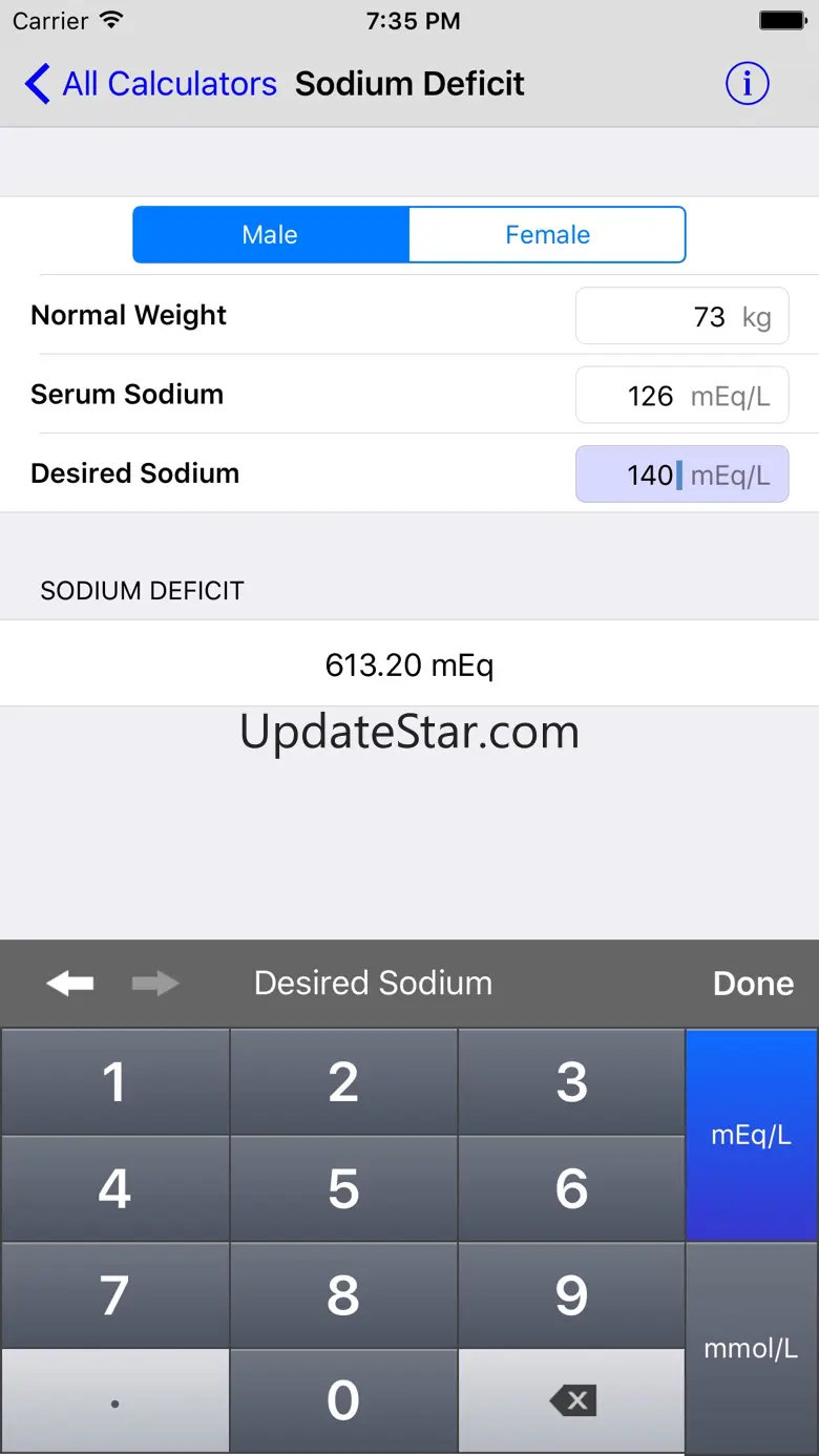 MediMath Medical Calculator 5.2