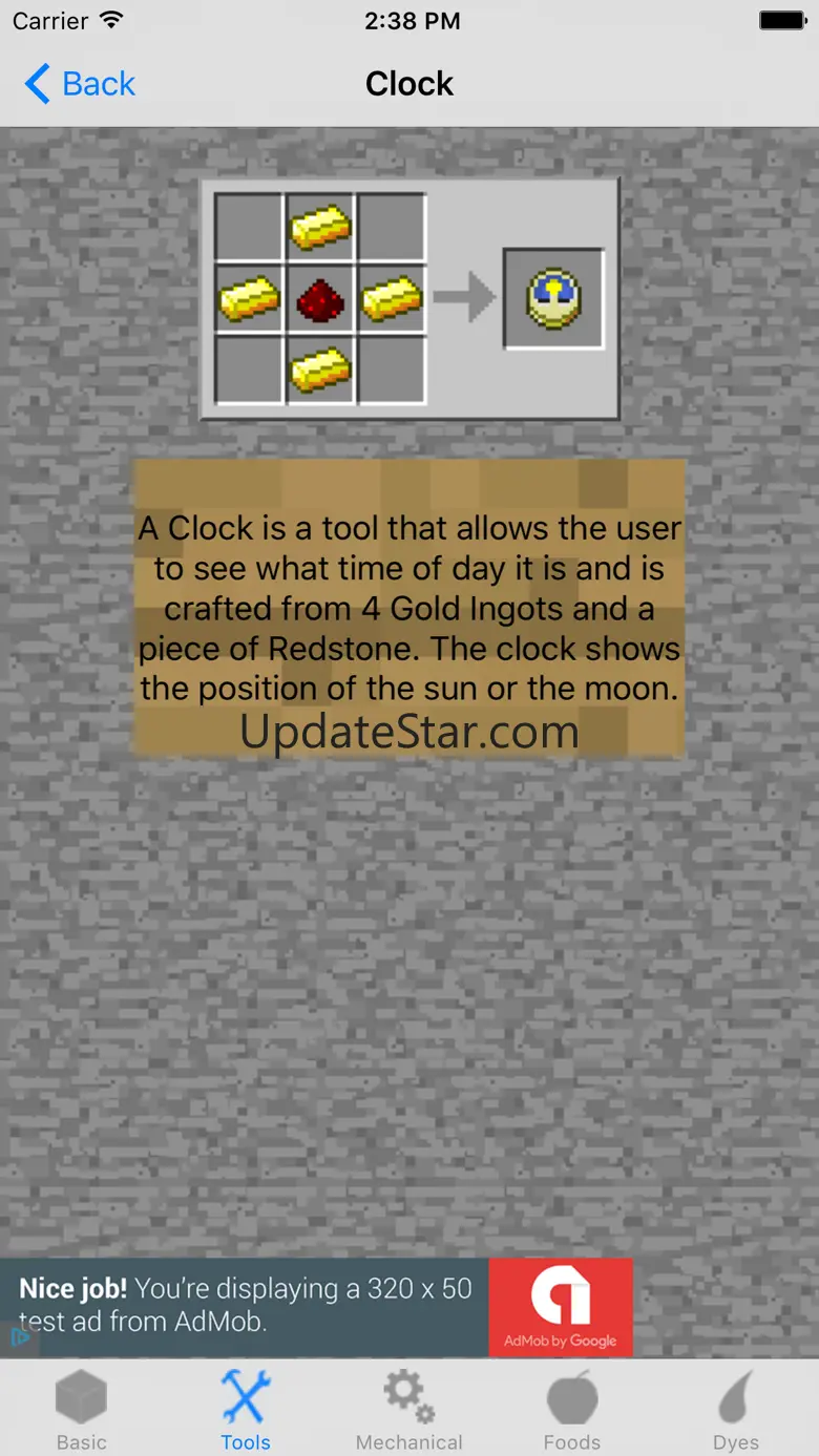 Crafting Recipes. 2.3