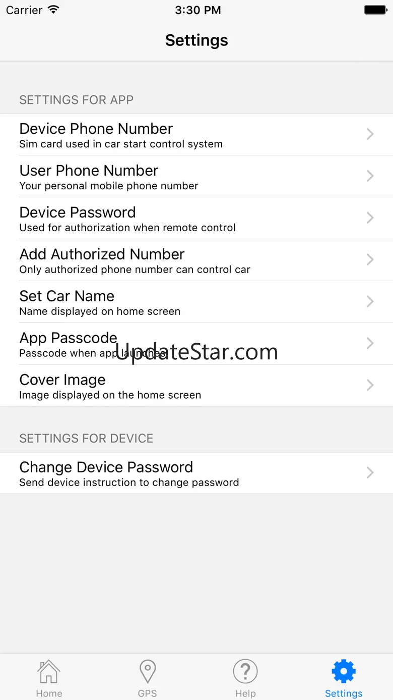 iRemoteStart 1.0