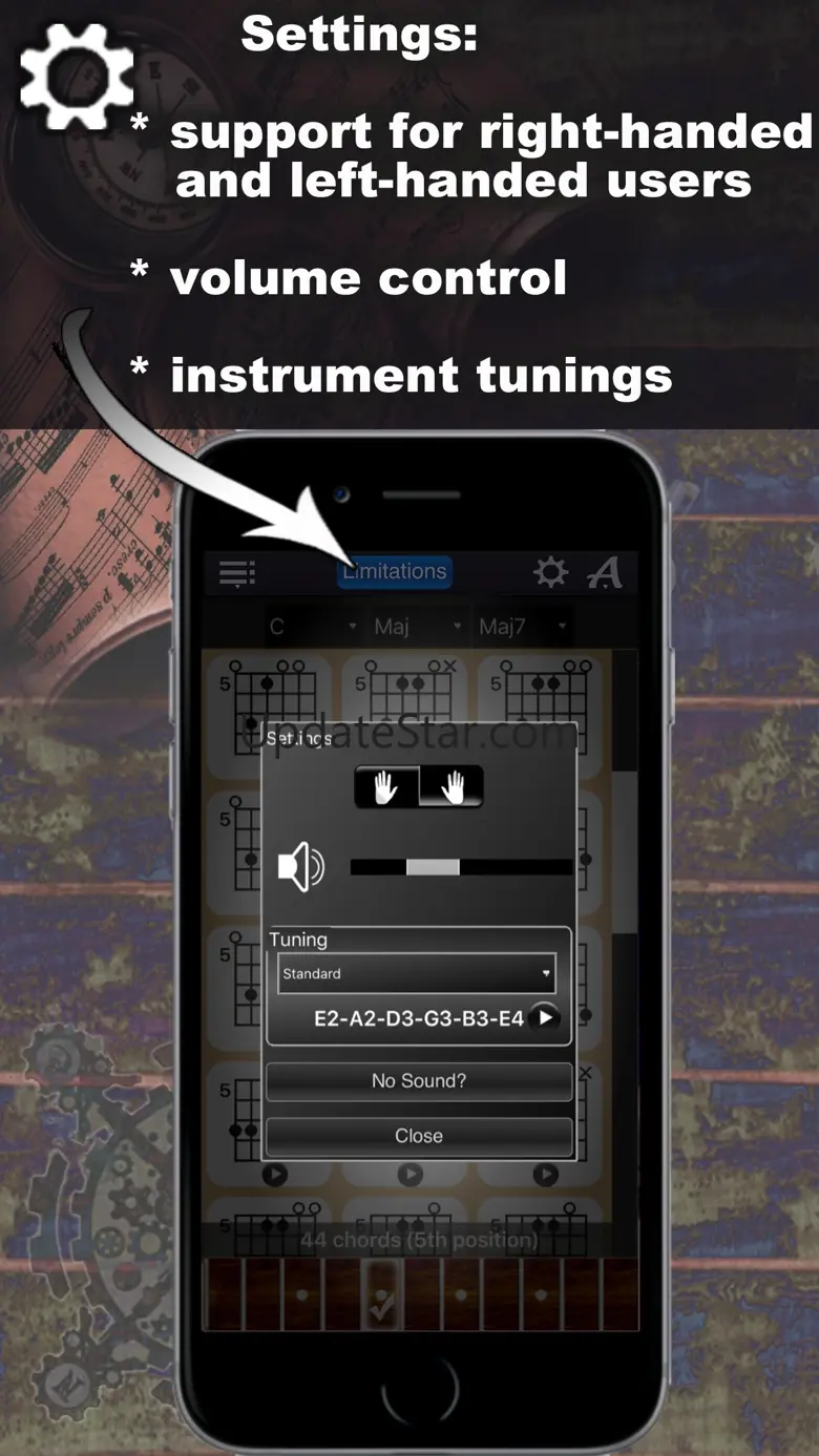 Guitar Chords Compass Lite 1.8.2