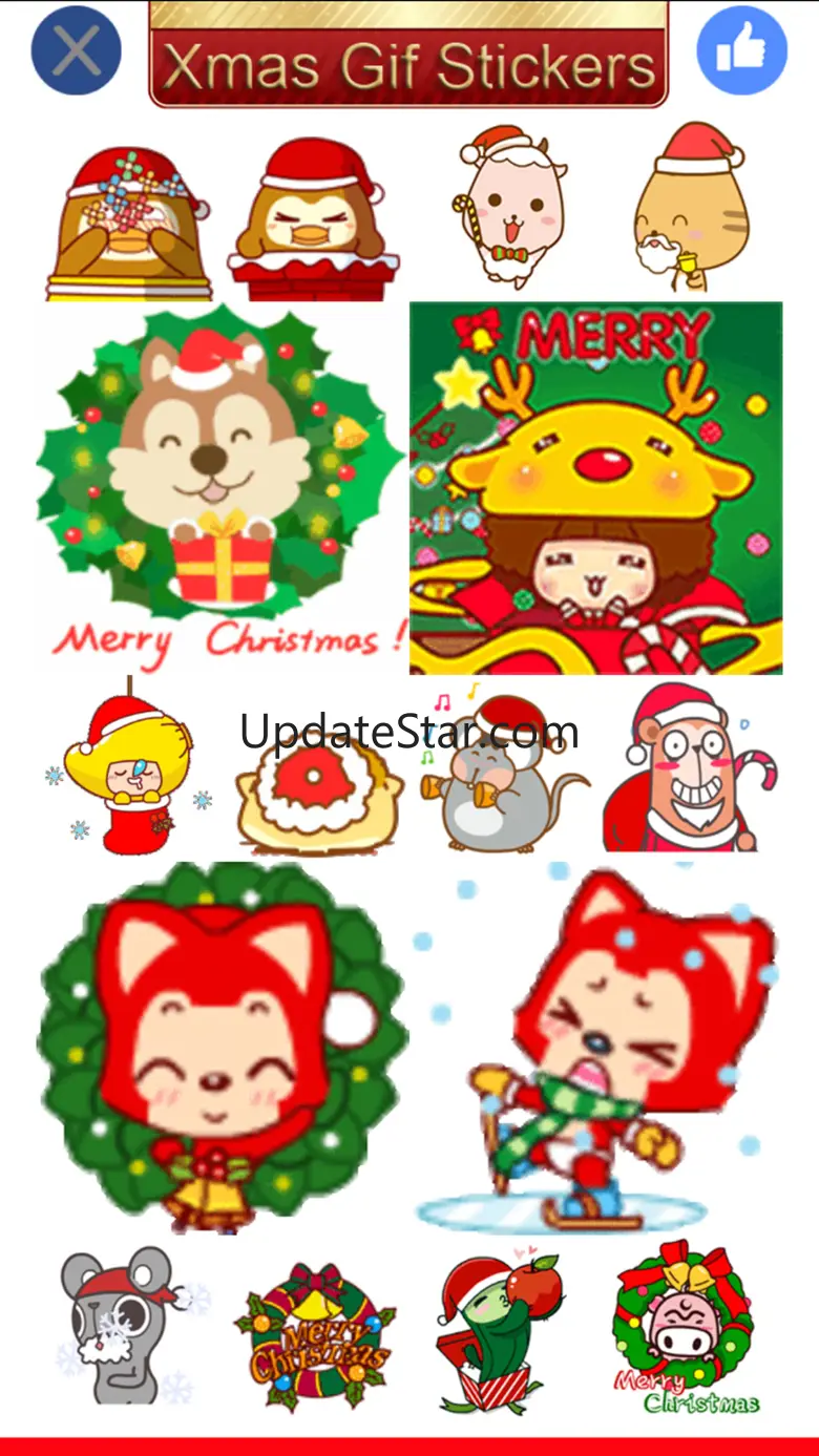 Xmas Gif-Christmas Gif Sticker 1.0