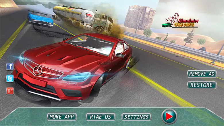 Drift Simulator: C63 AMG 1.1