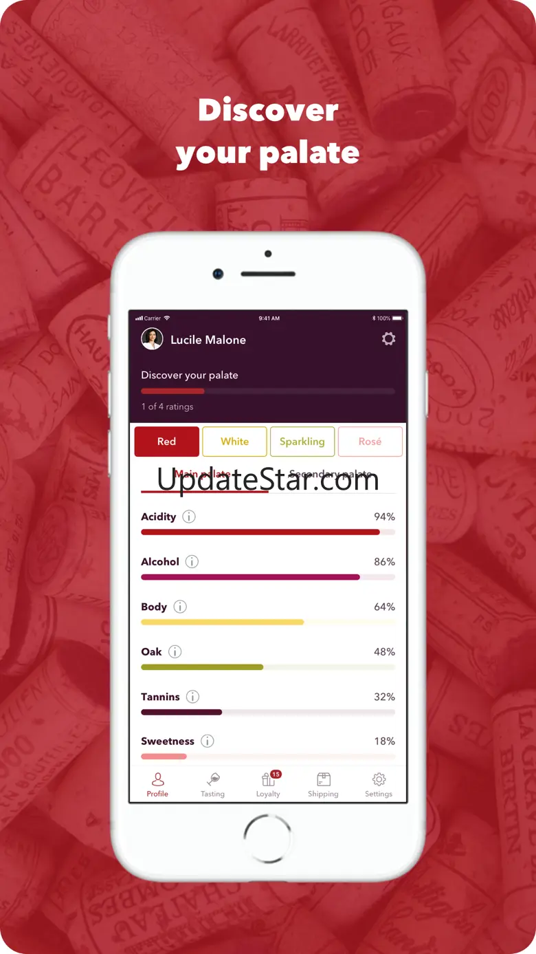 Palate Club - Wine Tasting App 3.6