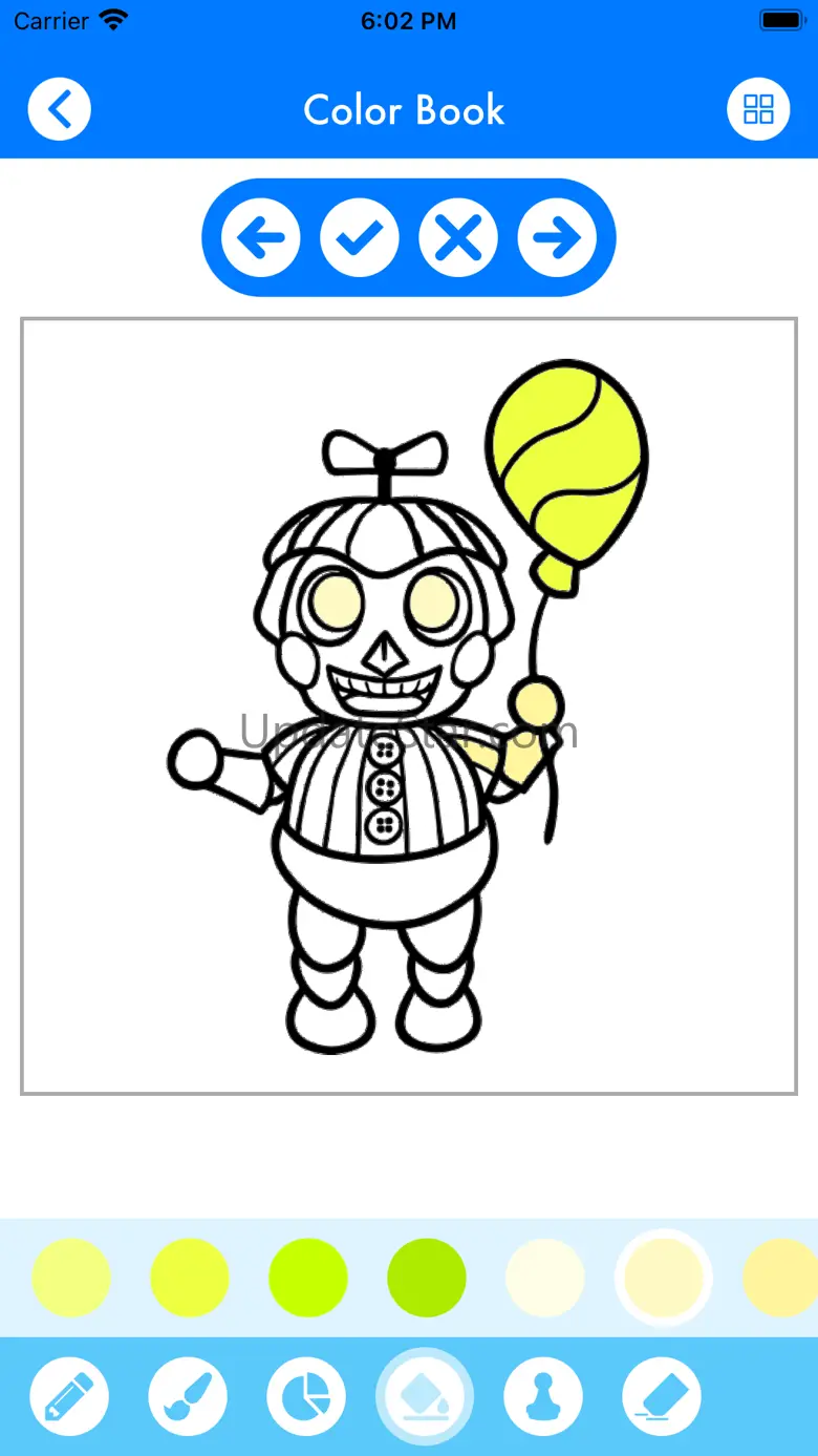 Coloring Fans Freddys FNAF 1.0
