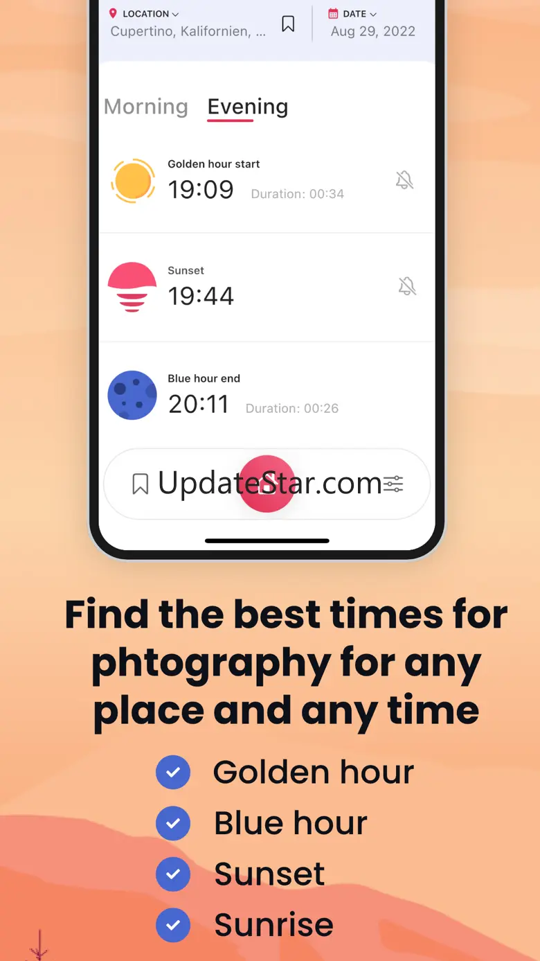 Golden Hour Calculator 1.2.8