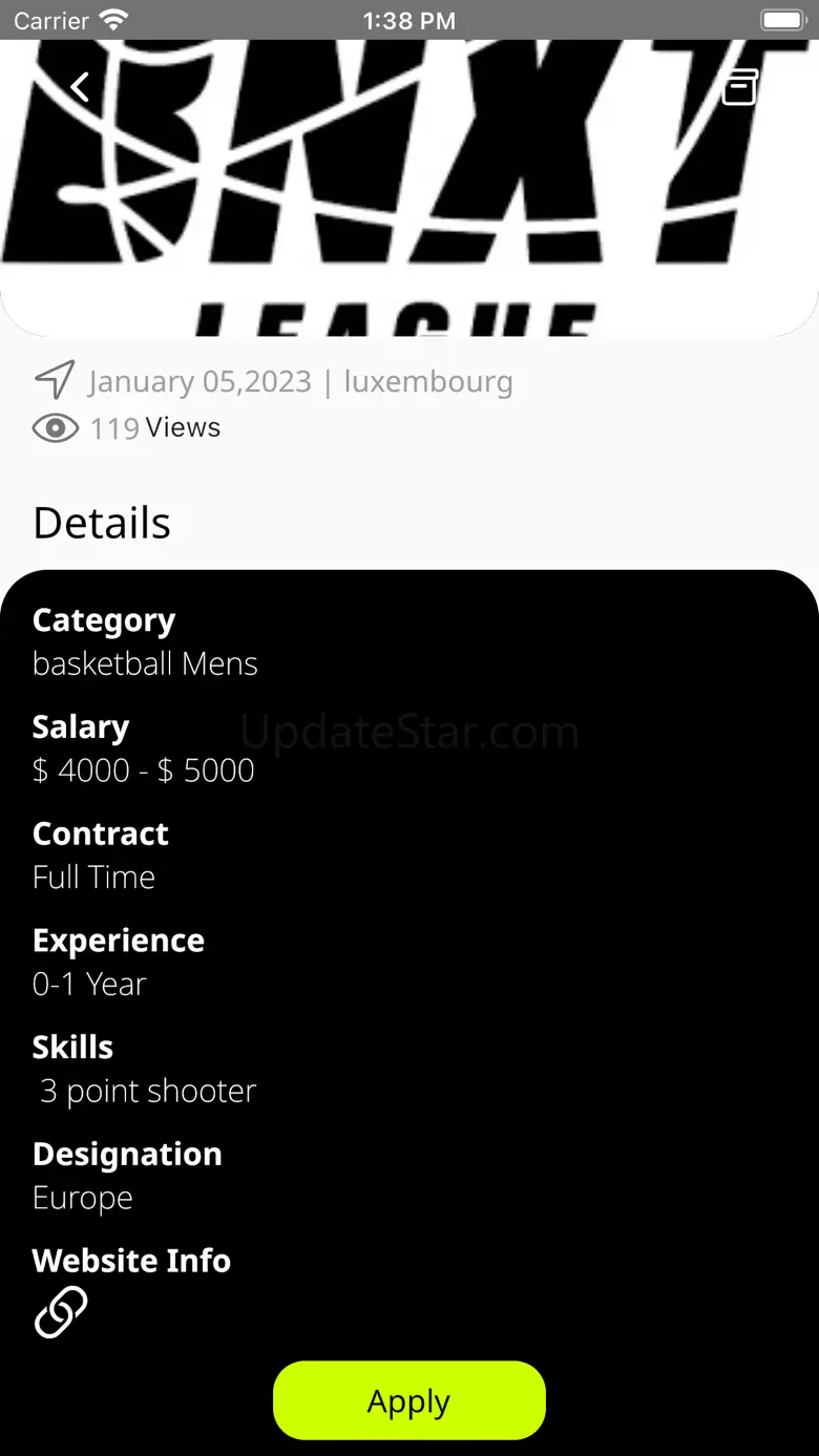 Scoutz app 2.1.1